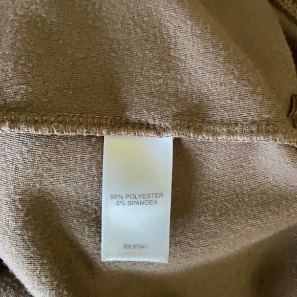 Pure Jill 2 Piece Plush Lounge Legging Top Set Size XL Brown - Picture 8 of 12